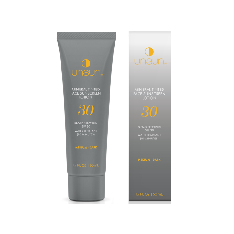 Unsun - Mineral Tinted Face Sunscreen SPF 30